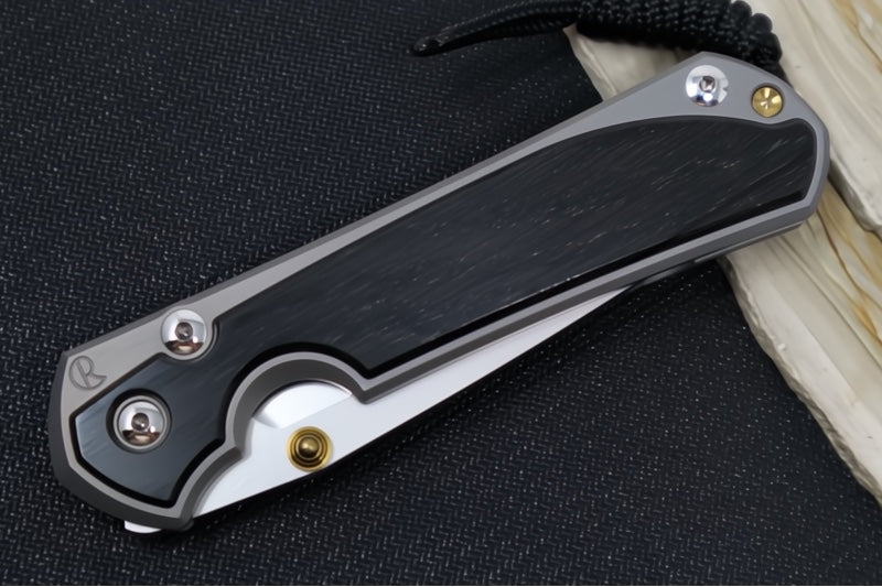 Chris Reeve Large Sebenza 31 - Tanto Blade / Bog Oak Inlay / CPM-Magnacut Steel (A1) L31-1130