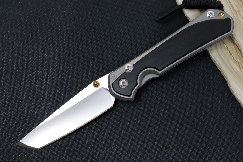 Chris Reeve Large Sebenza 31 - Tanto Blade / Bog Oak Inlay / CPM-Magnacut Steel (A5) L31-1130