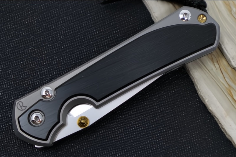 Chris Reeve Large Sebenza 31 - Tanto Blade / Bog Oak Inlay / CPM-Magnacut Steel (A5) L31-1130