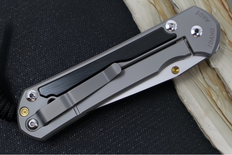 Chris Reeve Large Sebenza 31 - Tanto Blade / Bog Oak Inlay / CPM-Magnacut Steel (A5) L31-1130