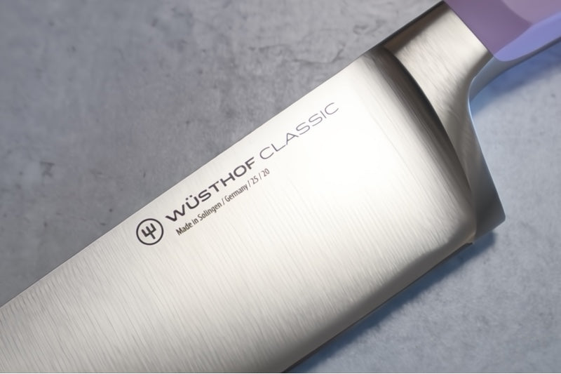Wusthof Classic - Purple Yam - 8" Chef's Knife - Fully forged German stainless steel (X50 CrMoV 15) - Made in Solingen, Germany