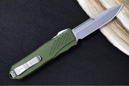 Guardian Tactical Recon 035 G2 - CPM-Magnacut Steel / Stonewashed Finish / Spear Point Blade/ OD Green Anodized Aluminum Handle 98511G2