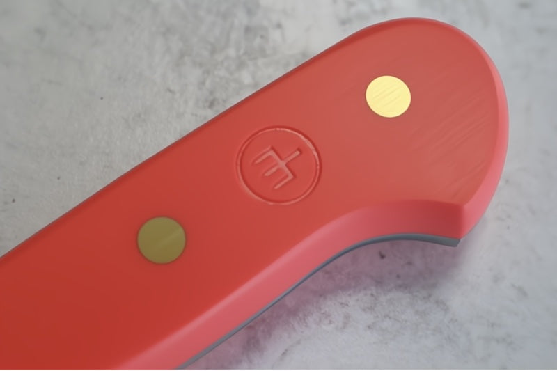 Wusthof Classic - Coral Peach - 8" Chef's Knife - Fully forged German stainless steel (X50 CrMoV 15) - Made in Solingen, Germany