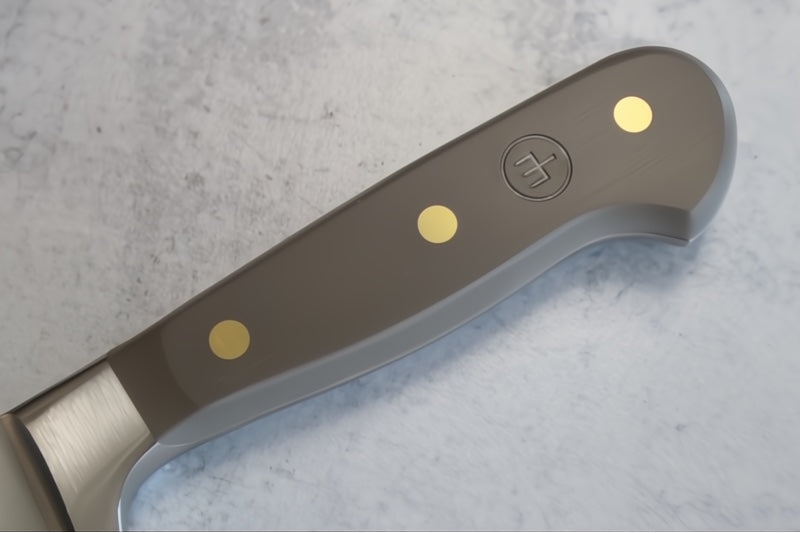 Wusthof Classic - Velvet Oyster - 8" Chef's Knife - Fully forged German stainless steel (X50 CrMoV 15) - Made in Solingen, Germany