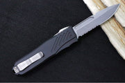 Guardian Tactical Recon 035 G2 - CPM-Magnacut Steel / Stonewashed Finish / Serrated Spear Point Blade / Black Anodized Aluminum Handle 93512G2 - Northwest Knives