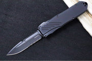 Guardian Tactical Recon 035 G2 - CPM-Magnacut Steel / Black Tactical Finish / Serrated Spear Point Blade / Black Anodized Aluminum Handle 93112G2 - Northwest Knives