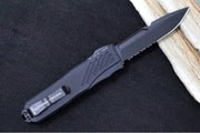 Guardian Tactical Recon 035 G2 - CPM-Magnacut Steel / Black Tactical Finish / Serrated Spear Point Blade / Black Anodized Aluminum Handle 93112G2 - Northwest Knives