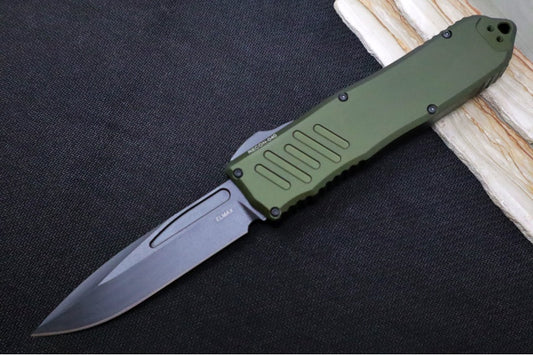 Guardian Tactical Recon 040 - Black Tactical Finish / Elmax Steel / OD Green Anodized Aluminum Handle 118111