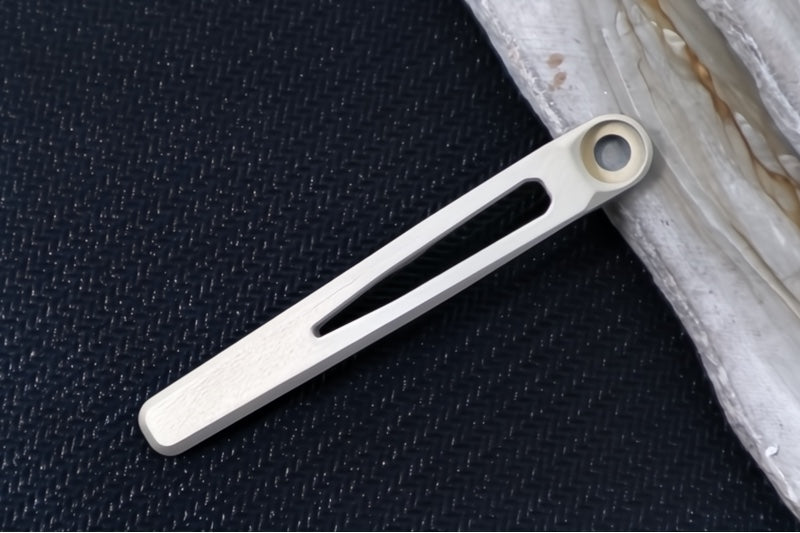 Chris Reeve Knives MIM Pocket Clip - Champagne Cerakote Exculsive