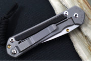 Chris Reeve Knives Small Sebenza 31 - Drop Point Blade in CPM-Magnacut / Bog Oak Inlay (A4) S31-1100 - Northwest Knives
