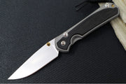 Chris Reeve Knives Small Sebenza 31 - Drop Point Blade in CPM-Magnacut / Bog Oak Inlay (A3) S31-1100 - Northwest Knives