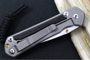 Chris Reeve Knives Small Sebenza 31 - Drop Point Blade in CPM-Magnacut / Bog Oak Inlay (A3) S31-1100 - Northwest Knives