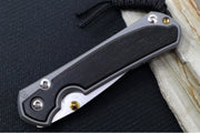 Chris Reeve Knives Small Sebenza 31 - Drop Point Blade in CPM-Magnacut / Bog Oak Inlay (A1) S31-1100 - Northwest Knives