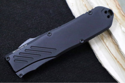 Guardian Tactical Recon 035 G2 - CPM-Magnacut Steel / Black Tactical Finish / Spear Point Blade / Black Anodized Aluminum Handle 93111G2