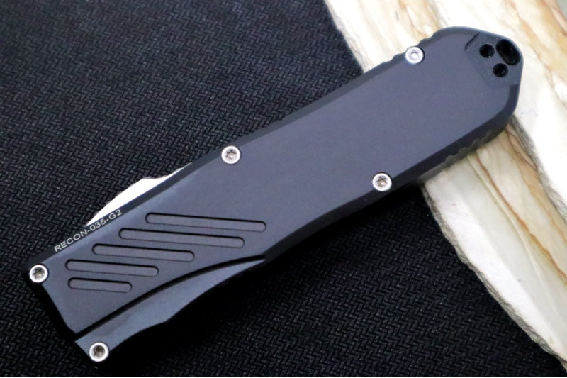 Guardian Tactical Recon 035 G2 - CPM-Magnacut Steel / 2-Toned Black Finish / Spear Point Blade / Black Anodized Aluminum Handle 93112G2 - Northwest Knives