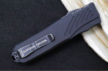 Guardian Tactical Recon 035 G2 - CPM-Magnacut Steel / Dark Stonewash Finish / Spear Point Blade / Black Anodized Aluminum Handle 93611G2