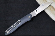 Spyderco Roadie XL - Black FRN Handle / Satin Finish / Sheepsfoot Blade / M398 Steel - C267BKP - Northwest Knives