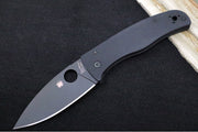 Spyderco Bodacious - Black G-10 Handle / CPM-S30V Steel / Black Leaf Shaped Blade C263GPBK - Northwest Knives