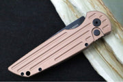 Pro Tech Tactical Response 3 Auto - FDE Brown Anodized Aluminum Handle / Black Blade & Hardware / 154-CM Steel - Northwest Knives