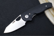 TRM Knives Holier NERD Linerlock - Jet Black G10 Handle  / Magnacut Steel / Tumbled Finish - Northwest Knives