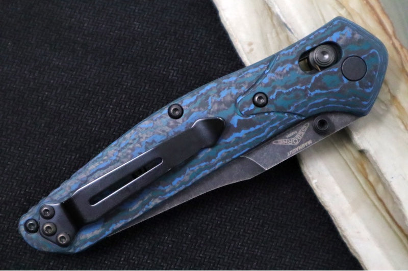 Benchmade 940BK-2404 Limited Edition Osborne - Darkwash Blade / CPM-Magnacut steel / Arctic Storm Fatcarbon Carbon Fiber Handle