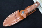 Lionsteel M4 Hunting Knife w/ Santos Wood Handle - Fixed Blade - Northwest Knives