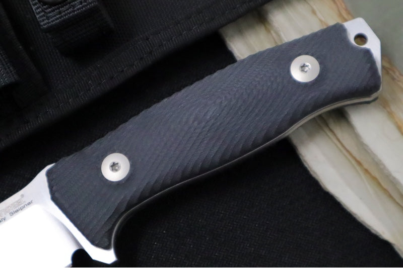 Lionsteel M5 Fixed Blade -  Black G-10 Handle / Sleipner Steel / Cordura Sheath M5G10