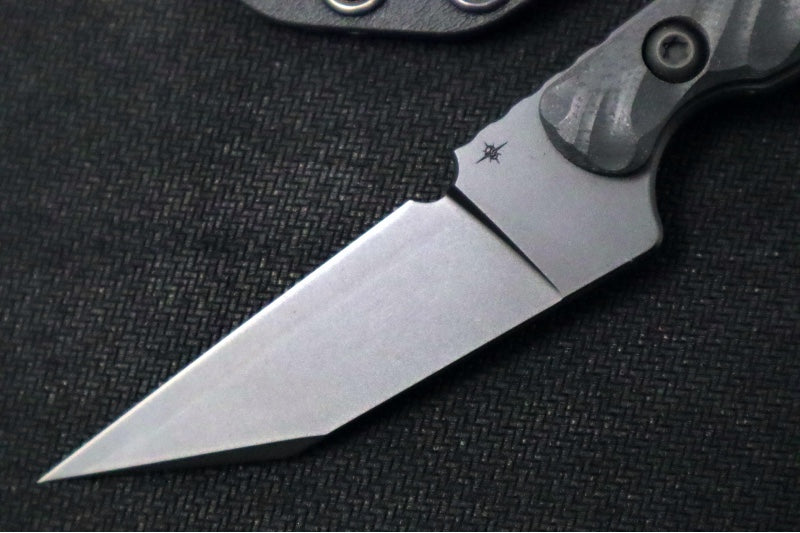 Toor Knives Jank Shank Pikal Shadow Black  - Shadow Black KG Gunkote Finished Blade / CPM-M4 Steel / Black G10 Handle / Kydex Sheath 850049642859