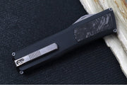 Axial Knives SHIFT V_3 OTF - Black Anodized Aluminum Handle & Black Dark Matter Inlays / Stonewashed Hardware / Stonewashed Clip Point Blade / CPM-Magnacut Steel - Northwest Knives