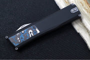 Axial Knives SHIFT V_3 OTF - Black Anodized Aluminum Handle & Frost Fat Carbon Inlays / Stonewashed Hardware / Stonewashed Clip Point Blade / CPM-Magnacut Steel - Northwest Knives