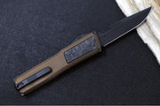 Axial Knives SHIFT V_3 OTF - Bronzed Anodized Aluminum Handle & Black Dark Matter Inlays / Black Hardware / Black DLC Clip Point Blade / CPM-Magnacut Steel - Northwest Knives