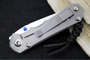 Chris Reeve Knives Small Inkosi Glass Blasted - Plain Titanium Handle / Tanto Blade / CPM-Magnacut Steel SIN-1130 - Northwest Knives