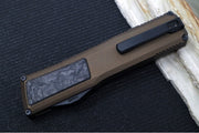 Axial Knives SHIFT V_3 OTF - Bronzed Anodized Aluminum Handle & Black Dark Matter Inlays / Black Hardware / Black DLC Clip Point Blade / CPM-Magnacut Steel - Northwest Knives
