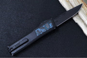 Axial Knives SHIFT V_3 OTF - Black Anodized Aluminum Handle & Arctic Storm Inlays / Black Hardware / Black DLC Clip Point Blade / CPM-Magnacut Steel - Northwest Knives
