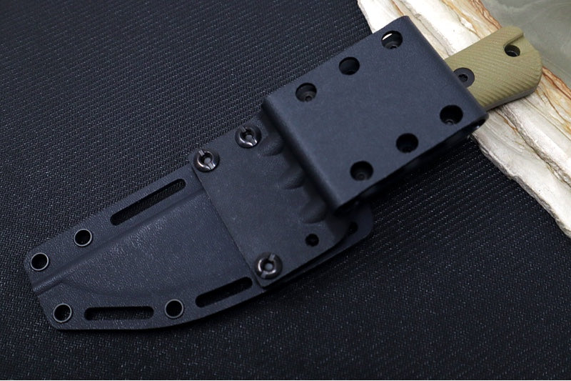 Reiff Knives Rut Hunting Knife - OD Green G10 Handle / CPM-Magnacut Steel / Straight Back Blade / Black Kydex Sheath - Northwest Knives