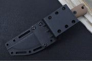 Reiff Knives Rut Hunting Knife - Dark Earth G10 Handle / CPM-Magnacut Steel / Straight Back Blade / Black Kydex Sheath - Northwest Knives