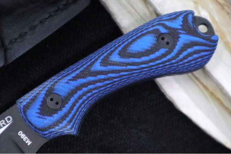 Bradford Knives Guardian 3 - Black-Blue G10 Handle / M390 Blade / False Edge Grind 3FE-113B-M390 - Northwest Knives