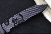 Piranha Knives "Mini Predator" - S30V Black Blade / Black Aluminum Handle - Northwest Knives