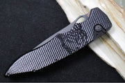 Piranha Knives "Mini Predator" - S30V Black Blade / Black Aluminum Handle - Northwest Knives