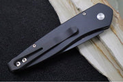 Pro Tech Newport Auto - Black Handle - S35VN Black Blade - Northwest Knives