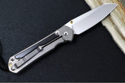 Chris Reeve Large Sebenza 31 - Insingo Blade / Bog Oak Inlay / CPM-Magnacut Steel (A3) L31-1124 - Northwest Knives