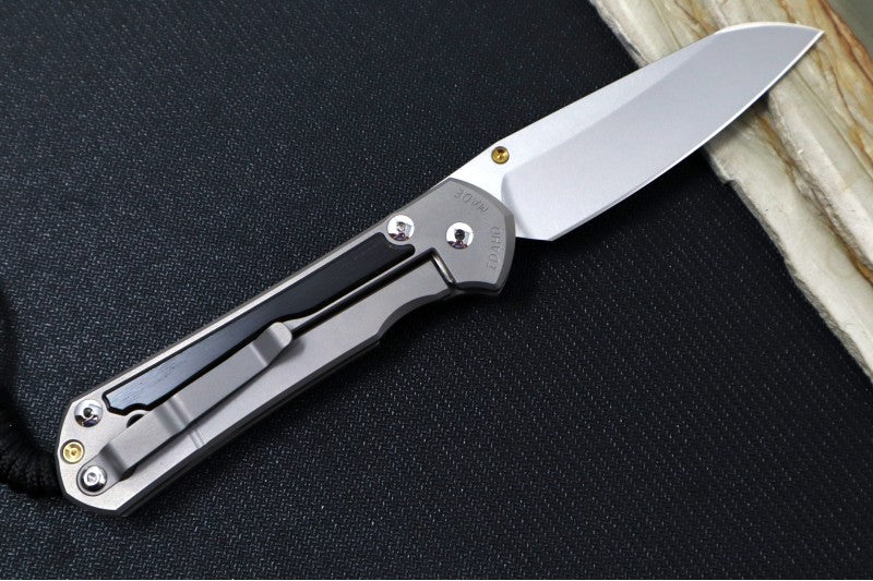 Chris Reeve Large Sebenza 31 - Insingo Blade / Bog Oak Inlay / CPM-Magnacut Steel (A3) L31-1124 - Northwest Knives