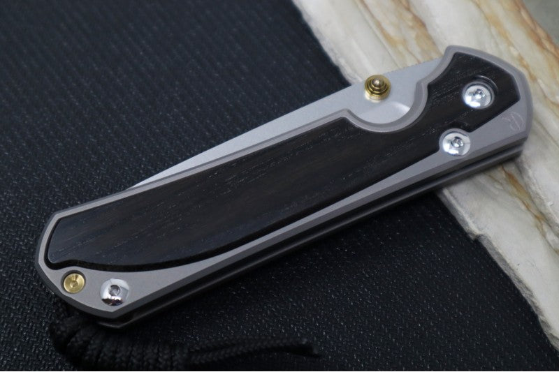 Chris Reeve Large Sebenza 31 - Insingo Blade / Bog Oak Inlay / CPM-Magnacut Steel (A3) L31-1124 - Northwest Knives