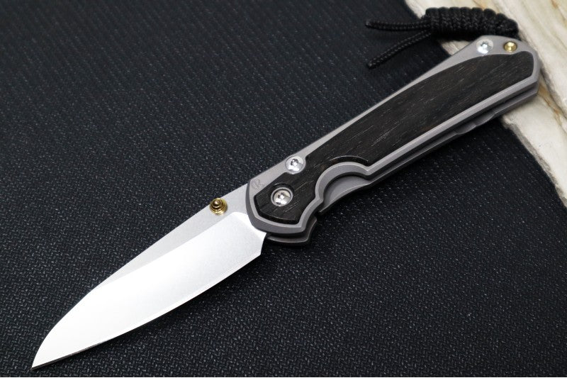 Chris Reeve Knives Small Sebenza 31 - Insingo Blade / Bog Oak Inlay / CPM-Magnacut (A1) S31-1124