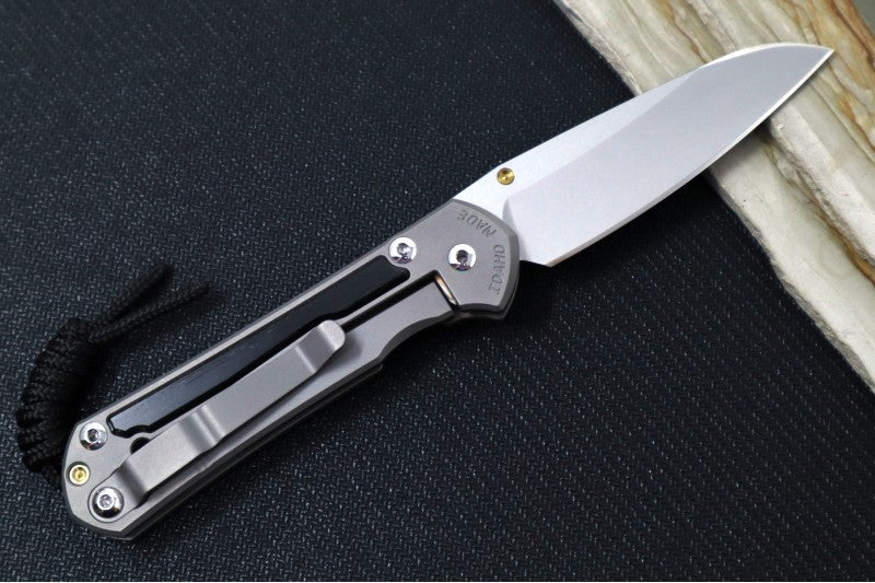 Chris Reeve Knives Small Sebenza 31 - Insingo Blade / Bog Oak Inlay / CPM-Magnacut (A1) S31-1124