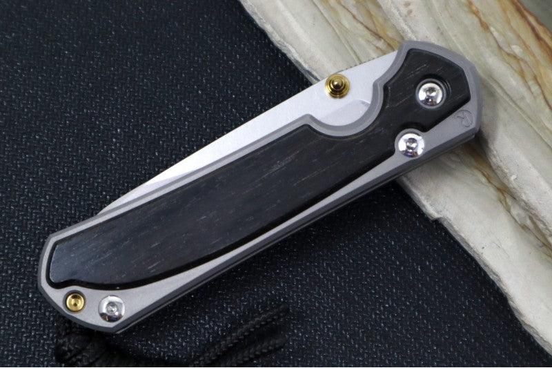 Chris Reeve Knives Small Sebenza 31 - Insingo Blade / Bog Oak Inlay / CPM-Magnacut (A1) S31-1124