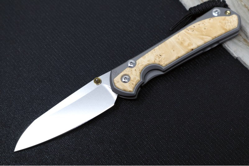 Chris Reeve Large Sebenza 31 - Insingo Blade / Box Elder Inlay / CPM-Magnacut Steel (A1) L31-1126 - Northwest Knives