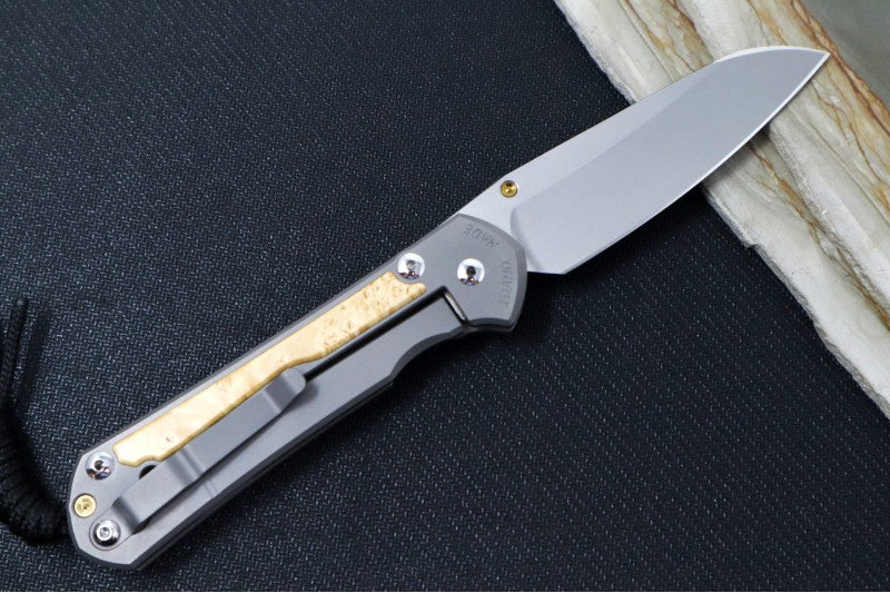 Chris Reeve Large Sebenza 31 - Insingo Blade / Box Elder Inlay / CPM-Magnacut Steel (A1) L31-1126 - Northwest Knives
