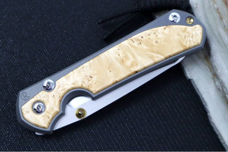 Chris Reeve Large Sebenza 31 - Insingo Blade / Box Elder Inlay / CPM-Magnacut Steel (A1) L31-1126 - Northwest Knives