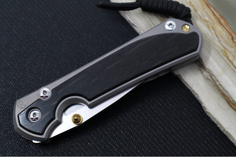 Chris Reeve Large Sebenza 31 - Drop Point Blade / Bog Oak Inlay / Magnacut Steel (A1) L31-1100